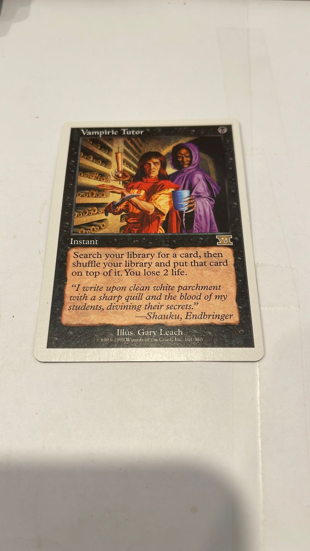 MTG Vampiric Tutor 6th Edition