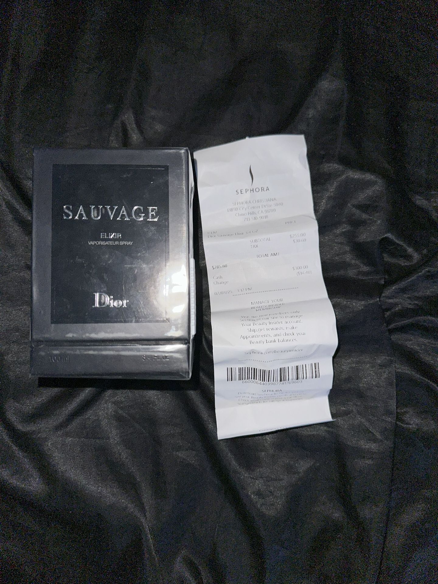 Dior Sauvage Elixir 100ml/3.4oz
