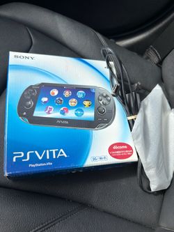 Ps vita 1100 cib with sd2vita adapter 64gb card protecter on front screen and back