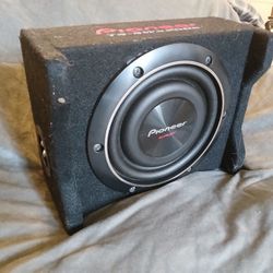 Pioneer TS-SWX2002 8" shallow-mount down-fire