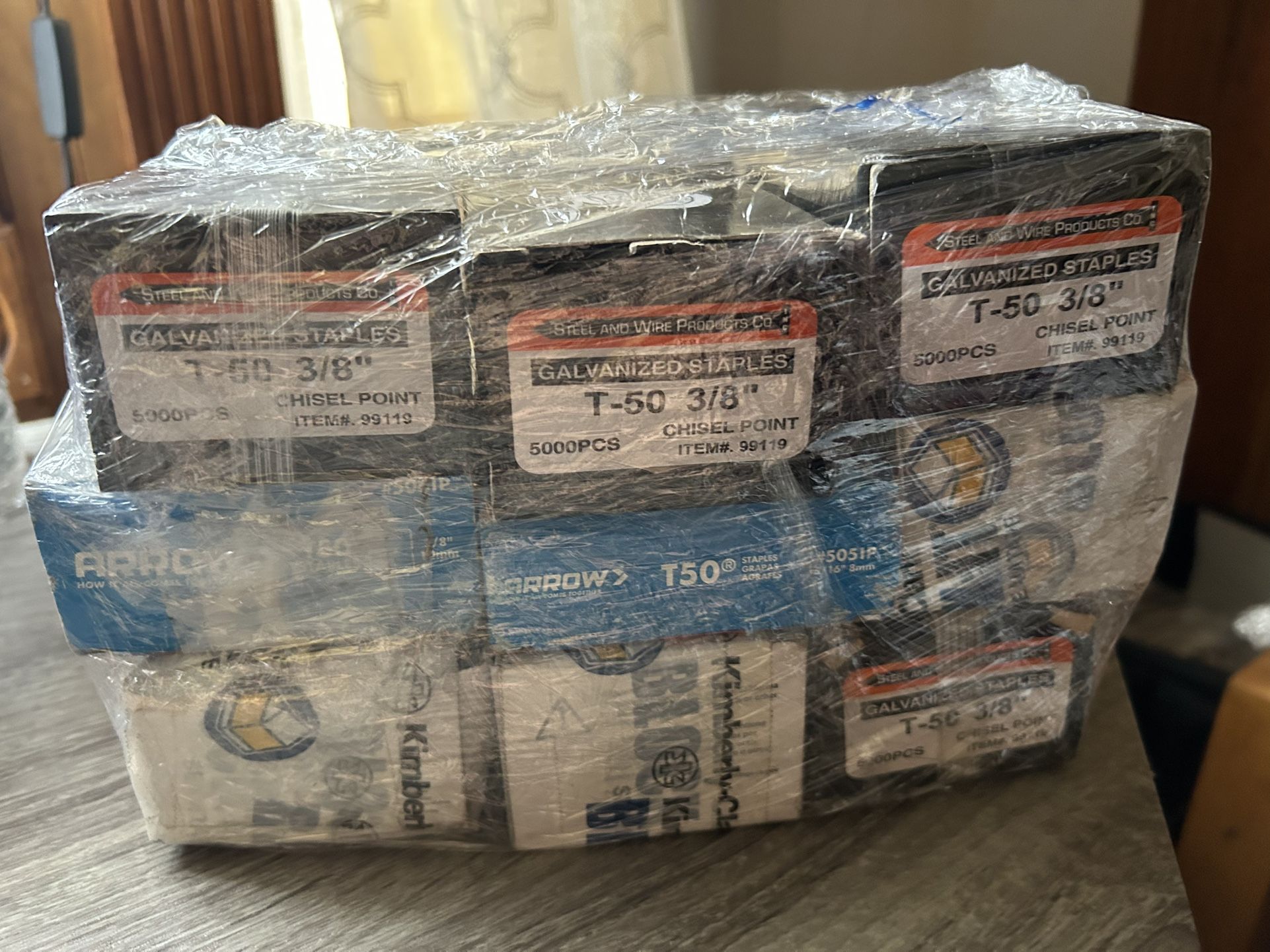 8 box staple size between 5 1/16 - 1/4