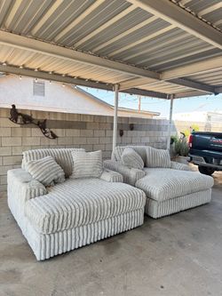 HUGE OVER SIZED CHAISE COUCHES ***FREE DELIVERY ***