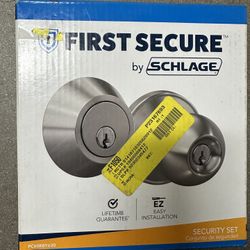 Schlage- First Secure Lock