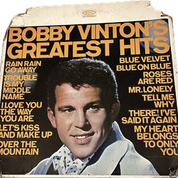 Bobby Vinton Greatest Hits Vinyl Album 