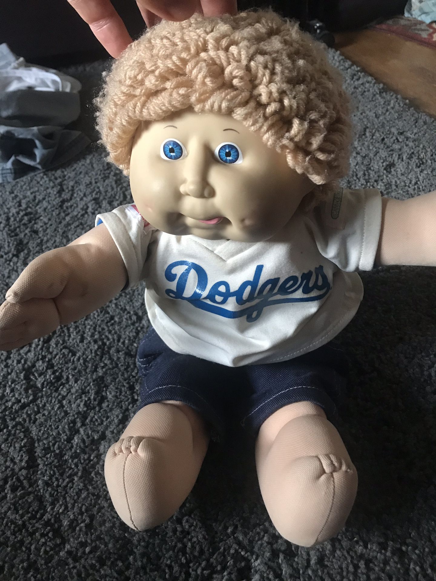 1988 LA Dodgers Cabbage Patch Kid doll