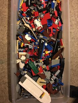 Legos and figures lot