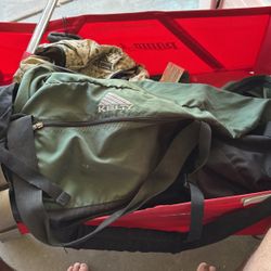 Kelty Green Duffel Bag