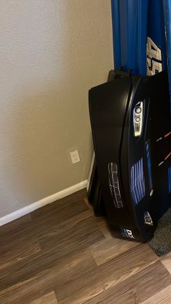 Almost new car bed. For kids