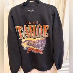 State of Mine Lake Tahoe Mountain Crewneck Sweatshirt