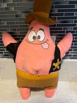 Patrick Star Deputy Cowboy Plush Toy