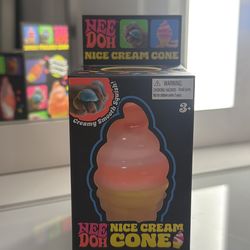 orange nice cream cone needoh
