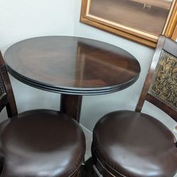 Bar Table And 2 Chairs 