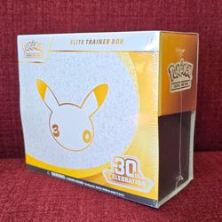 Pokemon 30th Celebration Elite Trainer Box (ETB) BRAND NEW SEALED! $140