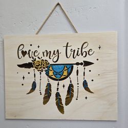 I Love My Tribe Wall Hanging