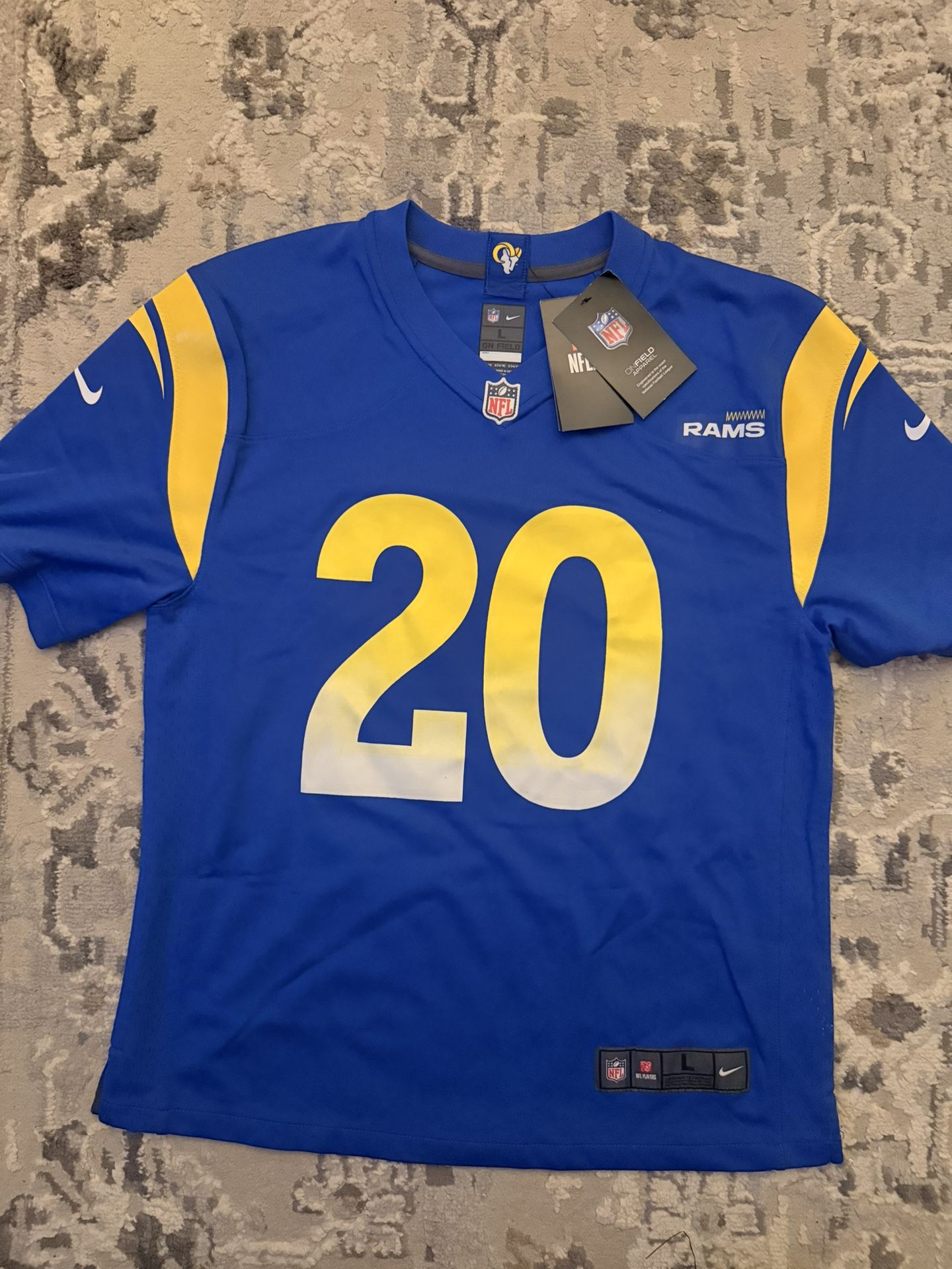 LA Rams On Field Jersey