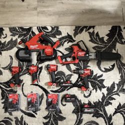 Multiple Milwaukee Tools For Sale