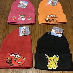 KIDS BEANIES (AGE 3-7) $4 EACH / FIRM