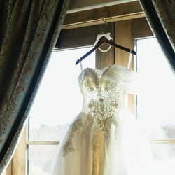 Custom made wedding gown/ dress