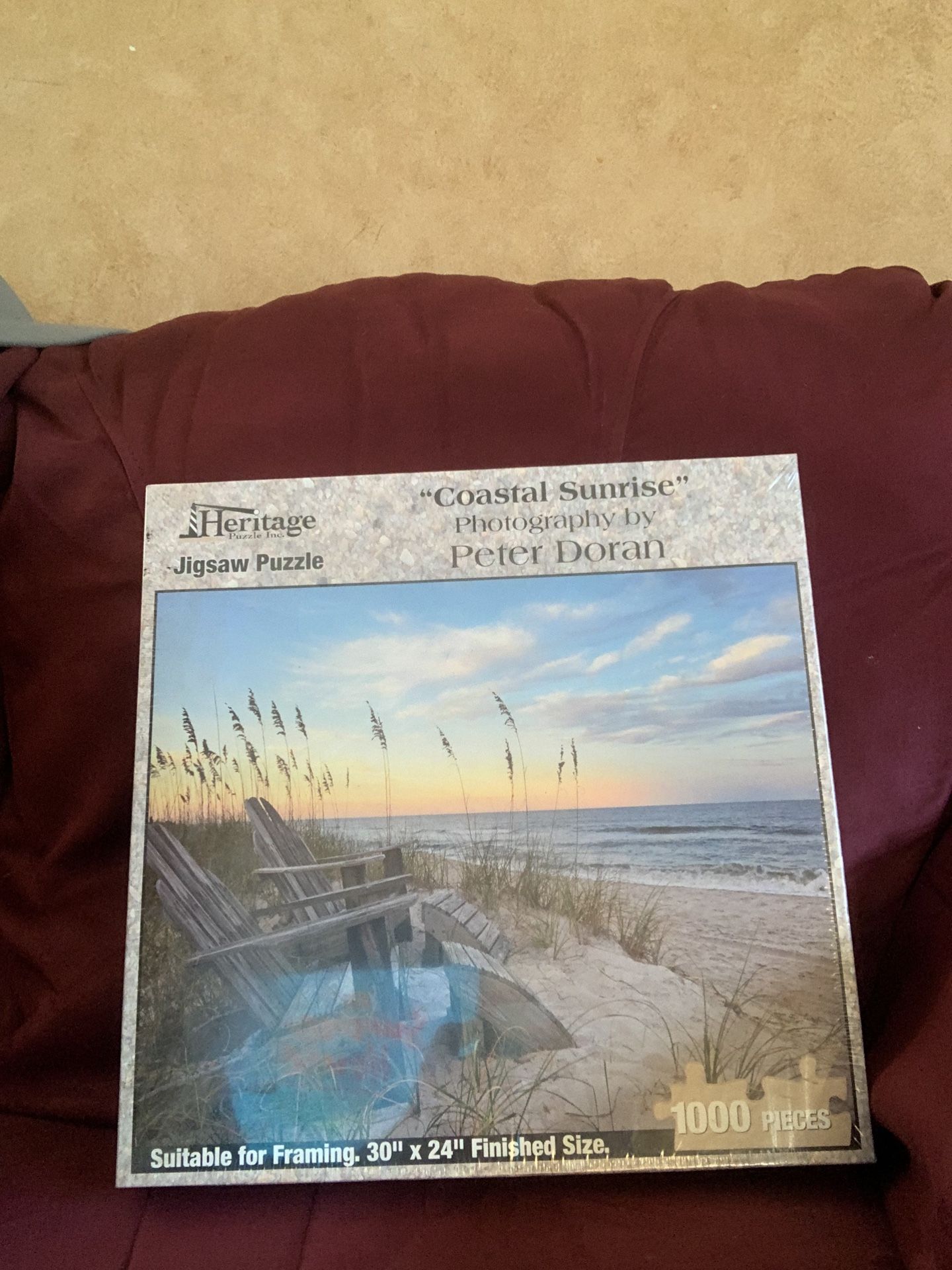 Heritage 1000 piece puzzle new never used