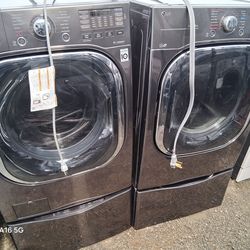 Lg Washer And Dryer Set Electric With Pedestal Washer extra large capacity