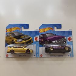 2024 Hot Wheels - Honda Civic Si and Nissan skyline HW J-Imports Short Card