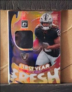 Ashton Jeanty RC Lot 💎 Patch Card + Select Prizms + Mosaic Thunderbirds Raiders Rookie