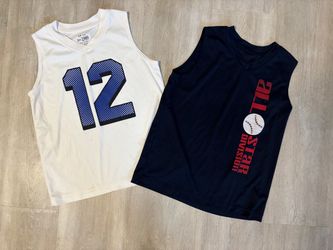 Boys size 5/6 sleeveless shirts