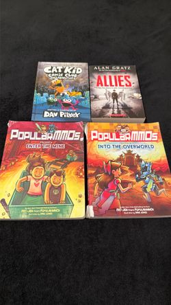 Books- popularMMOS, CAT KID, ALLIES