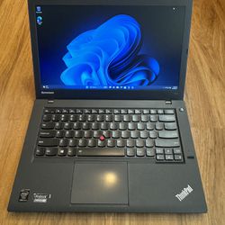 Lenovo ThinkPad T440 core i5 4th gen 8GB Ram 256GB SSD Windows 11 Pro 14.1” Screen Laptop with charger in Excellent Working condition!!!!!  Specificat