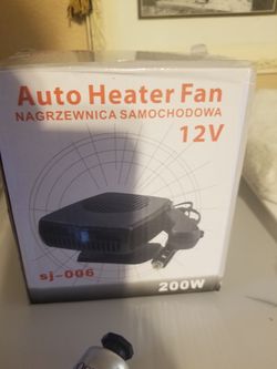 Auto heater fan