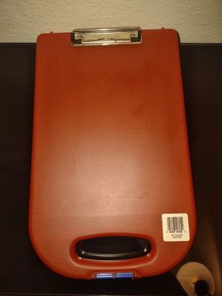 Dexas Slimcase Red Clipboard