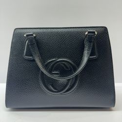 Gucci Small Soho Leather Tote Bag