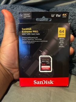 SanDisk Extreme PRO 64GB SDXC Card