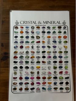 Crystal and mineral