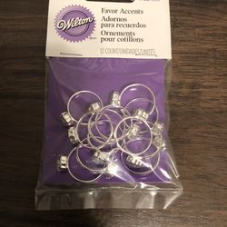 Wilton Ring Favor Accents - 10 Packs Available 