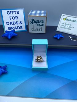 14K Gold Crown Ring for Men