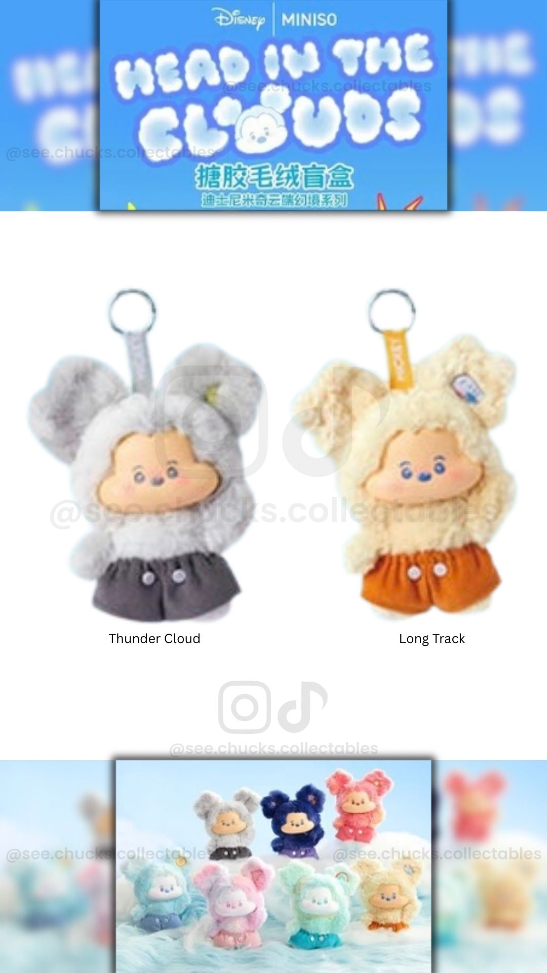 Miniso Disney Mickey Head In The Clouds