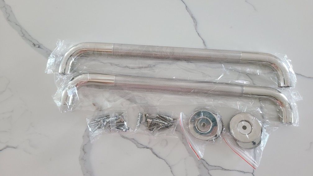 18 Inch Shower Grab Bars (Set Of 2)