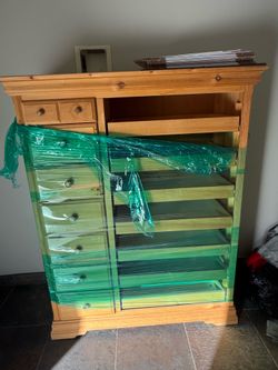 Chest real wood