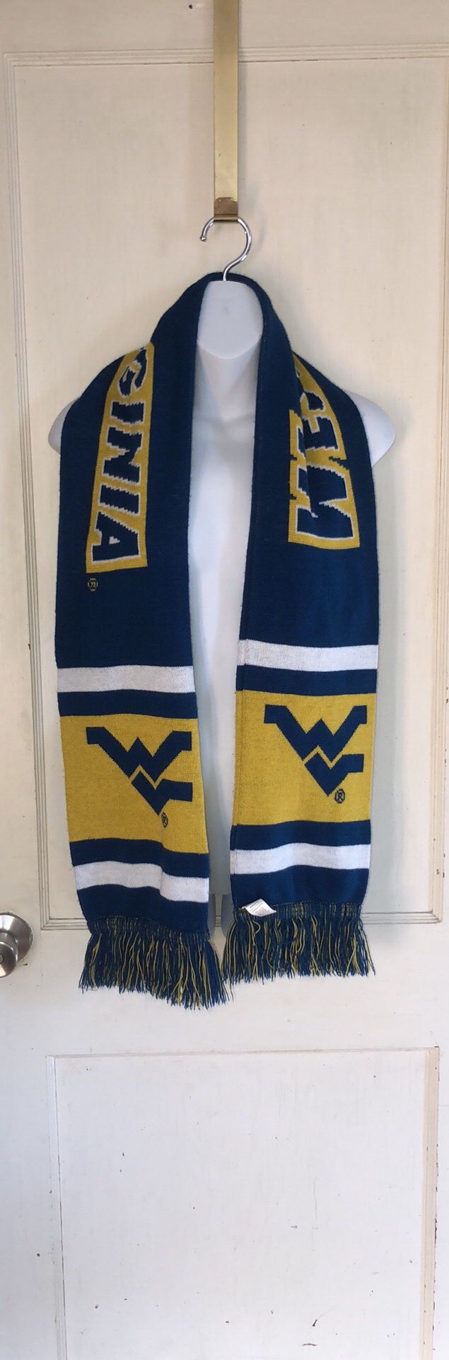 Hand made West Virginia scarf in excellent condition
