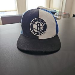 Mitchell & Ness Brooklyn Nets What the ? Jordan Anniversary Patch Snapback Hat