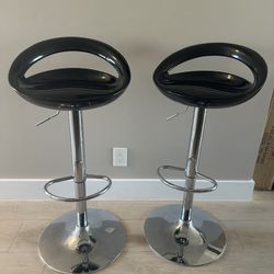 Bar Stools Set Of 2 (Adjustable High)