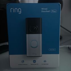 Ring Wired Camera 2nd Gen Unopened