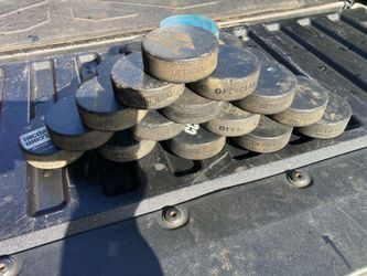 25 Official Hockey Pucks