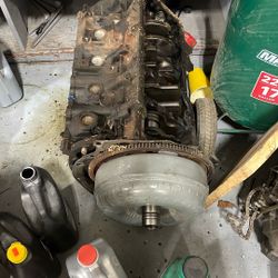 V8 Engine Block 