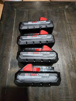Milwaukee  battery m18 high output  3.0 (each)