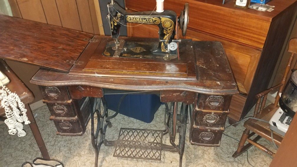 Antique sewing machine