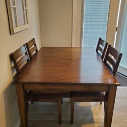 Dining Table With Leaf Seats 8