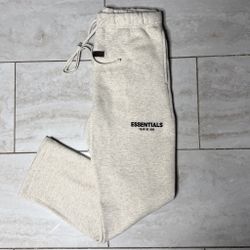 Light Oatmeal Essential Sweats