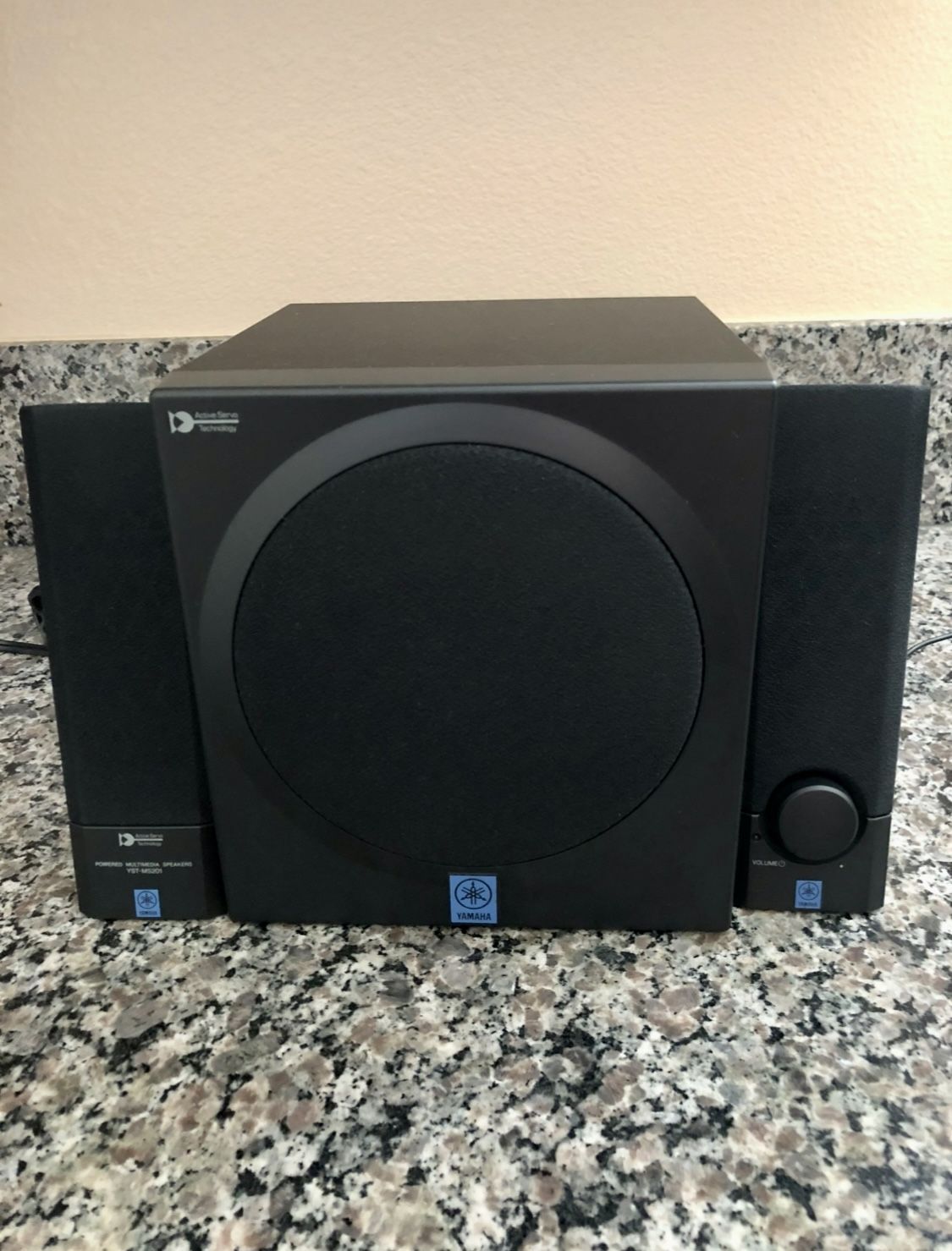 Yamaha Powered Multi Media System Subwoofer Speakers